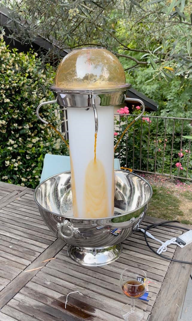Fontaine à cocktail 15 litres éclairage led